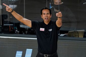 Miami Heat coach Erik Spoelstra