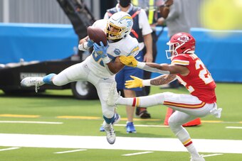 Austin Ekeler was happy with how his receiving game picked up with Herbert at quarterback.