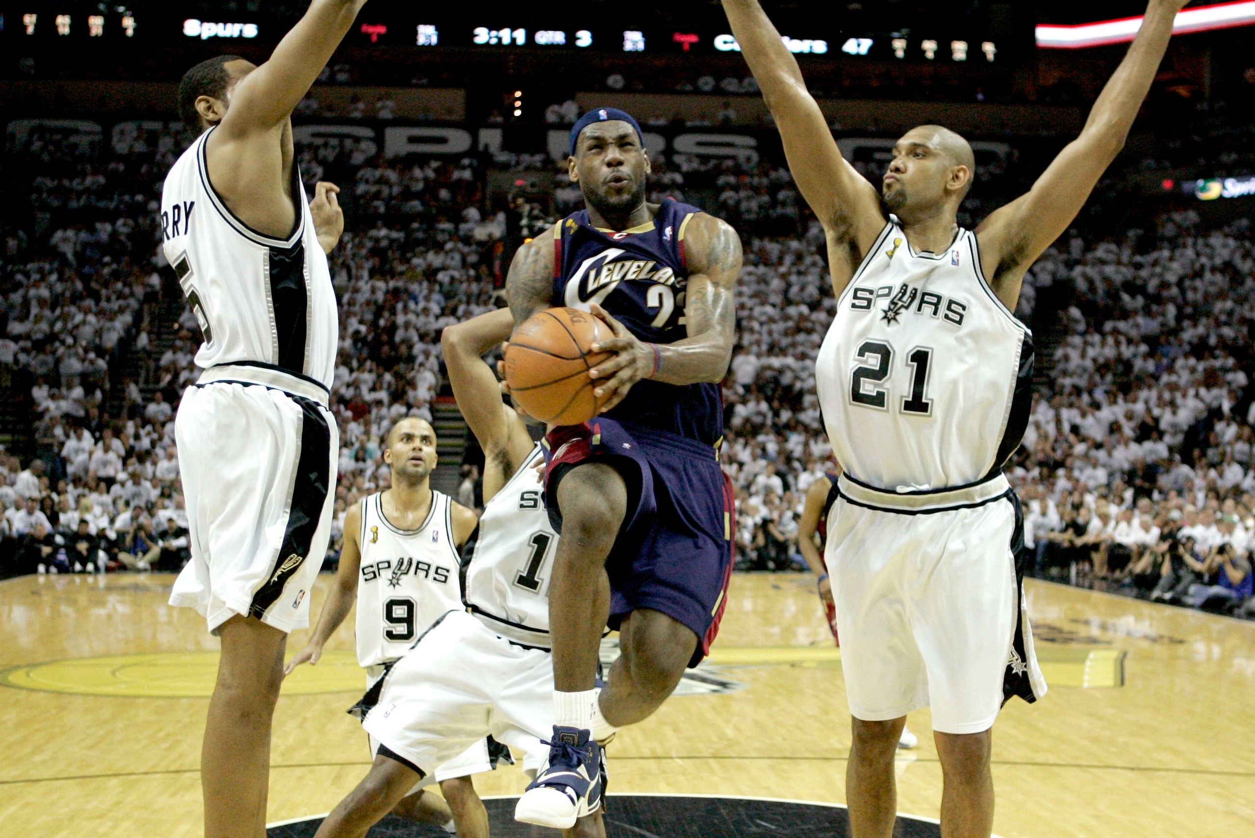 LeBron faced a tough matchup in the 2007 NBA Finals. LeBron faced a tough matchup in the 2007 NBA Finals.