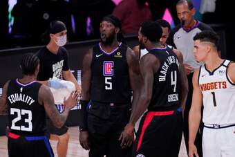 Montrezl Harrell (No. 5) could be a sign-and-trade asset for the Clippers to improve their roster.