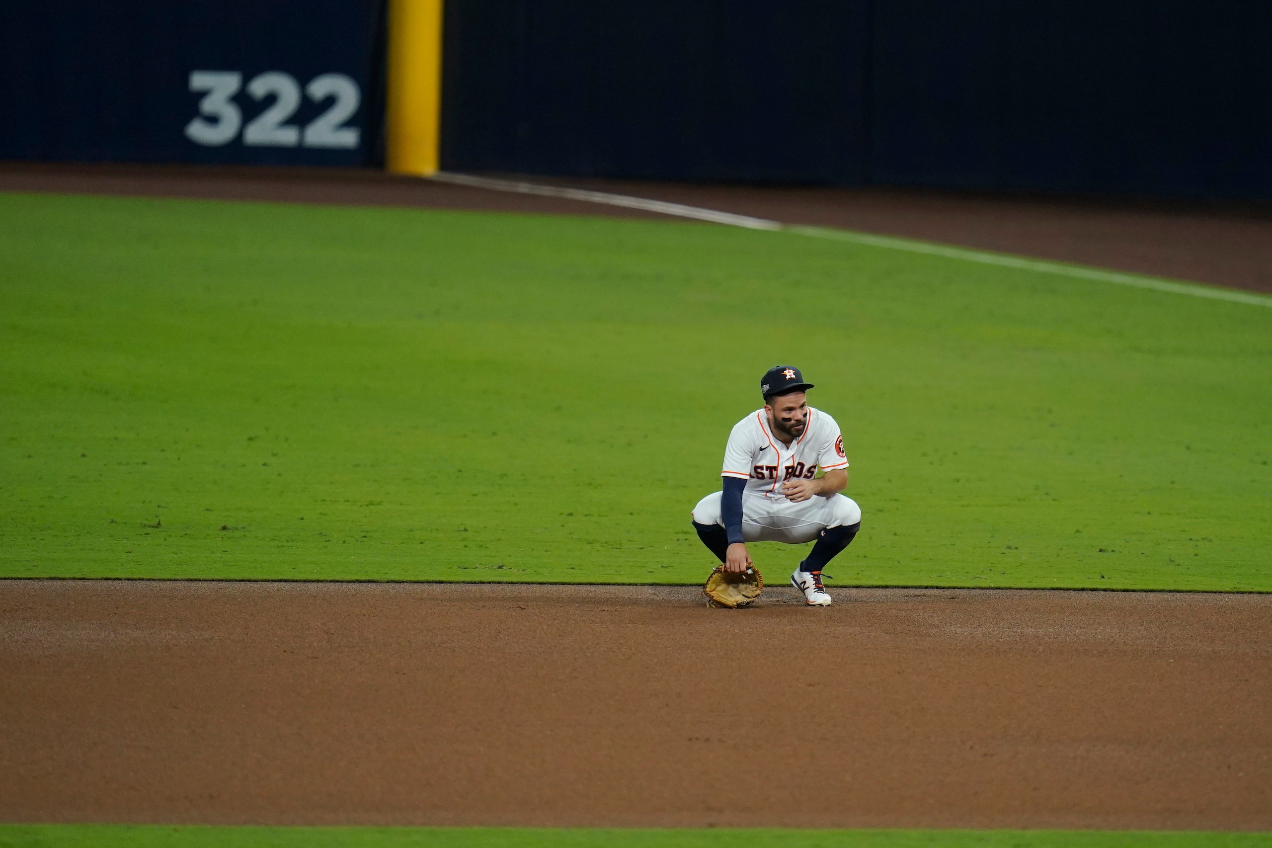 José Altuve has already made three throwing errors in the ALCS.