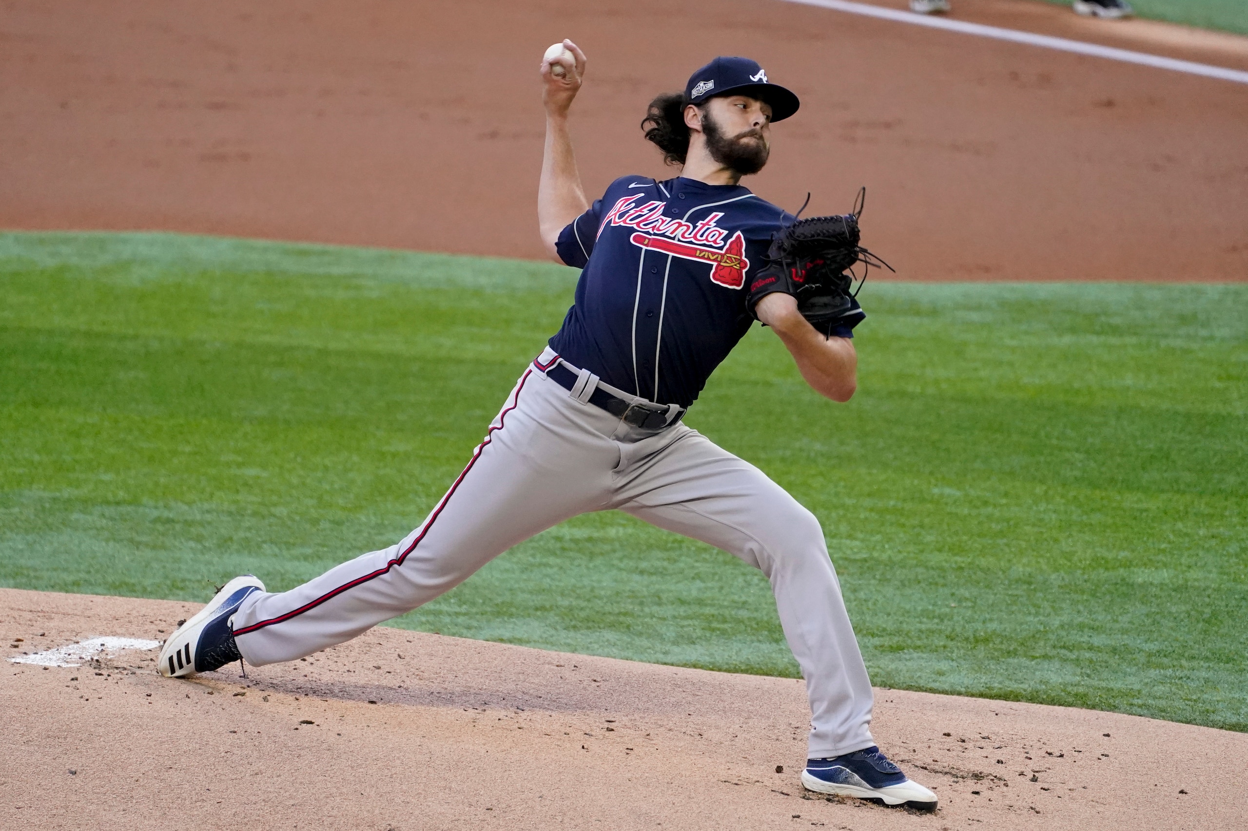 Ian Anderson, who made his MLB debut in late-August, has yet to allow a run this postseason.