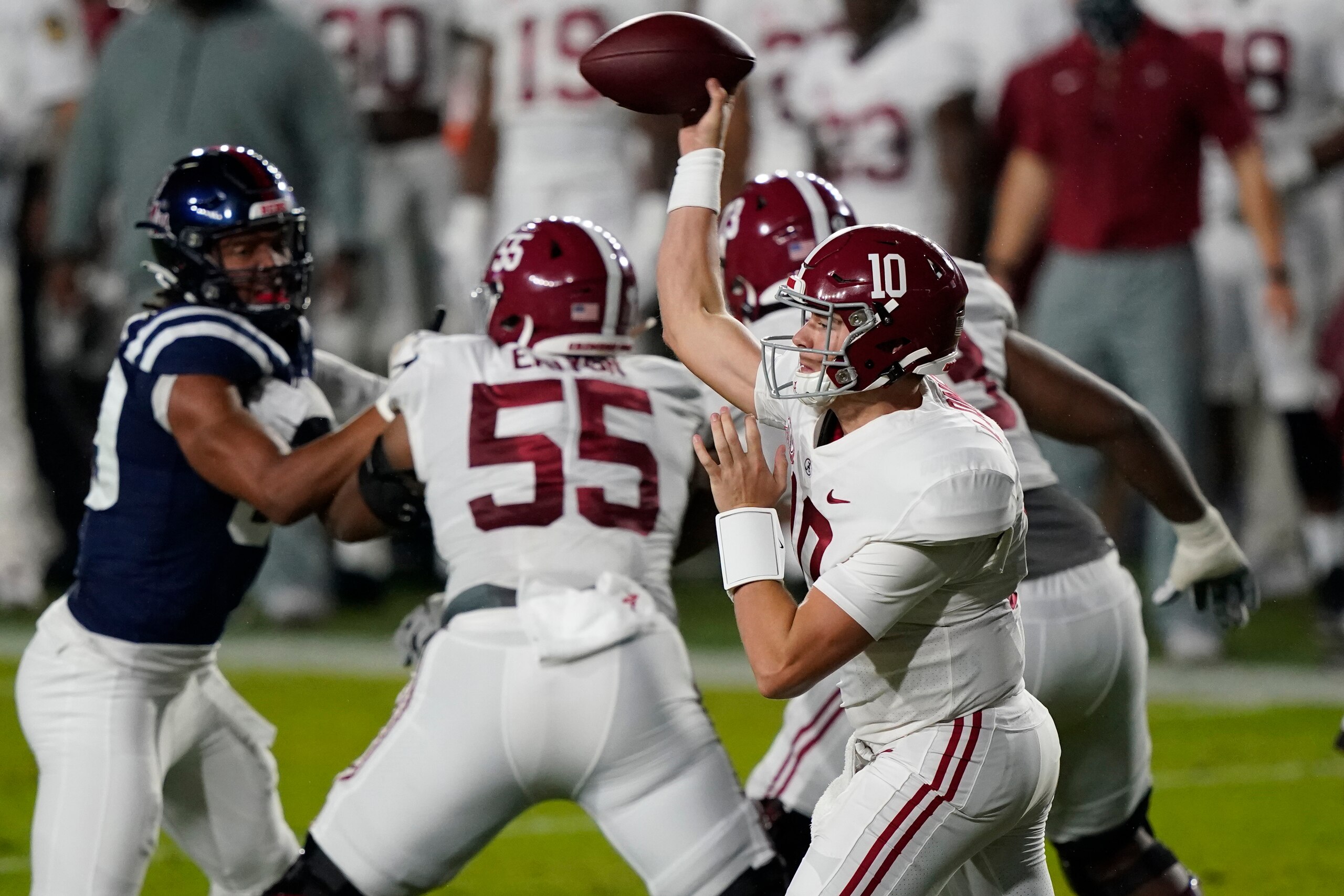Alabama quarterback Mac Jones