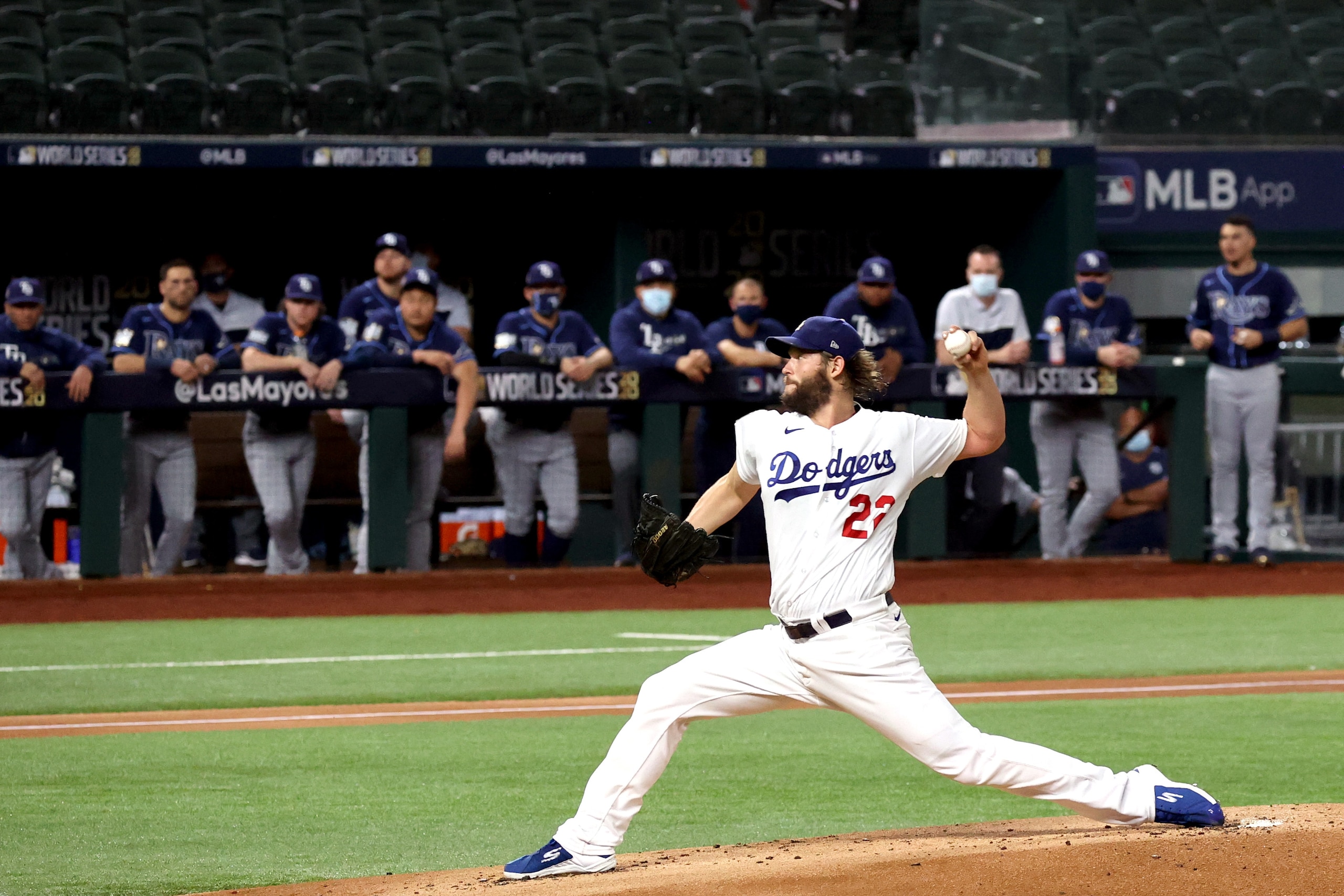 Though this year's World Series is being played at a neutral site for the first time in baseball history, Clayton Kershaw and the Dodgers have noticed a sizable contingent of fans rooting on L.A.
