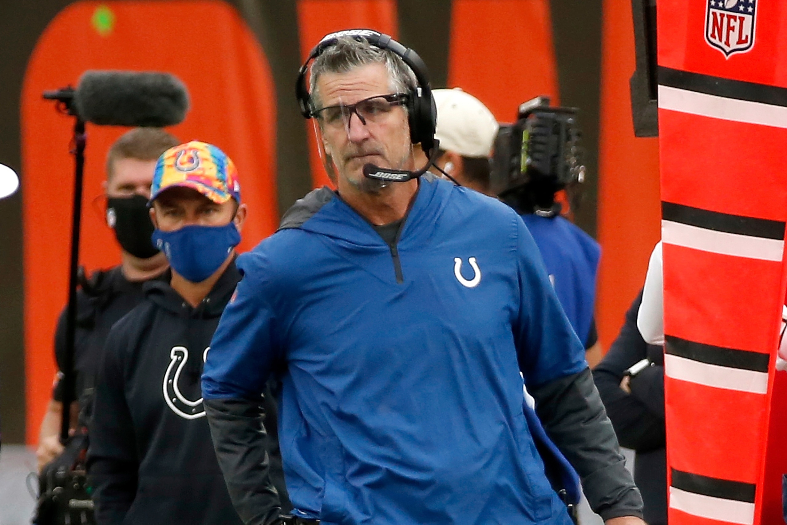 Colts head coach Frank Reich could have a field day with OBJ.