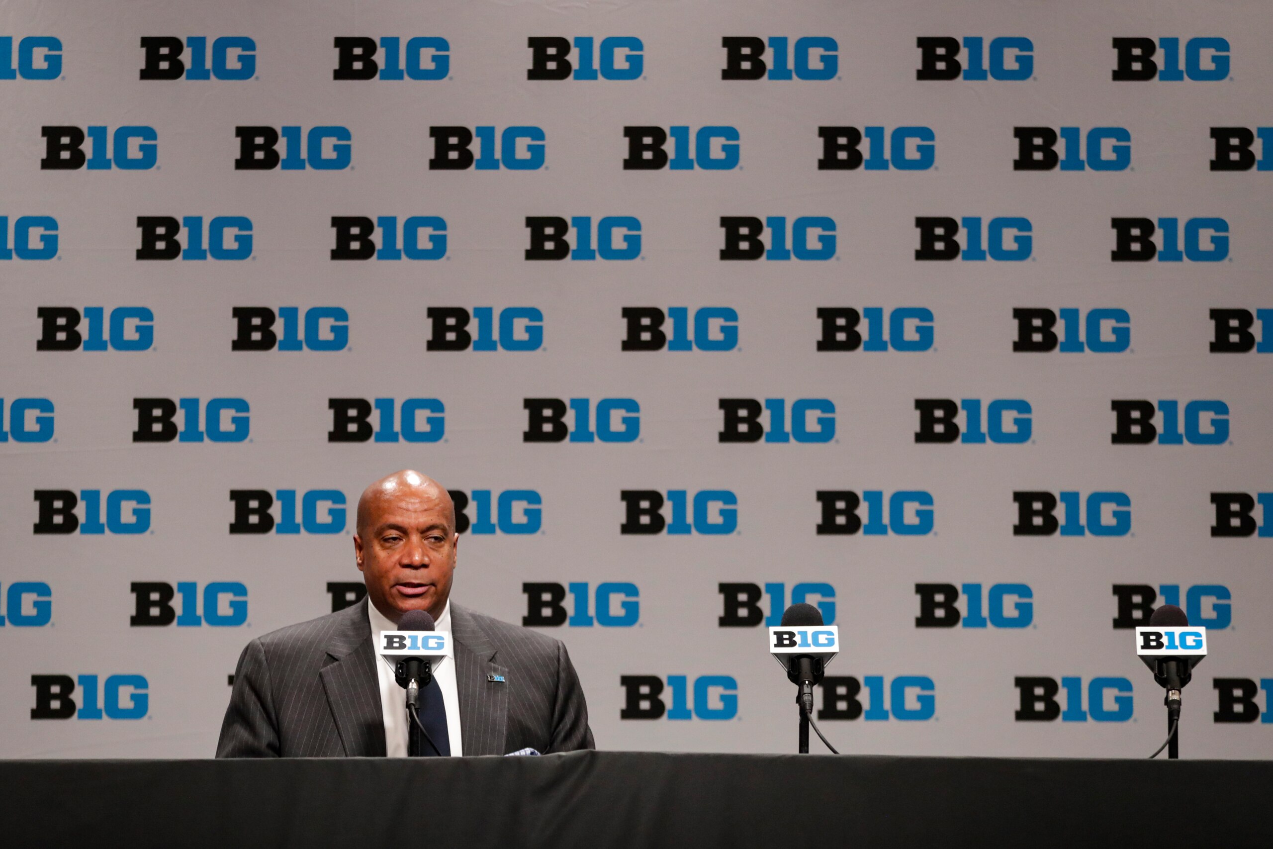 Big Ten commissioner Kevin Warren Big Ten commissioner Kevin Warren