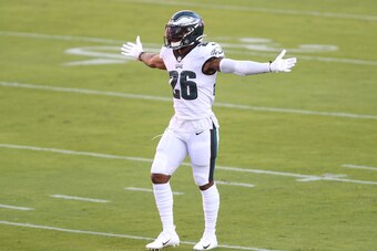 Philadelphia Eagles running back Miles Sanders