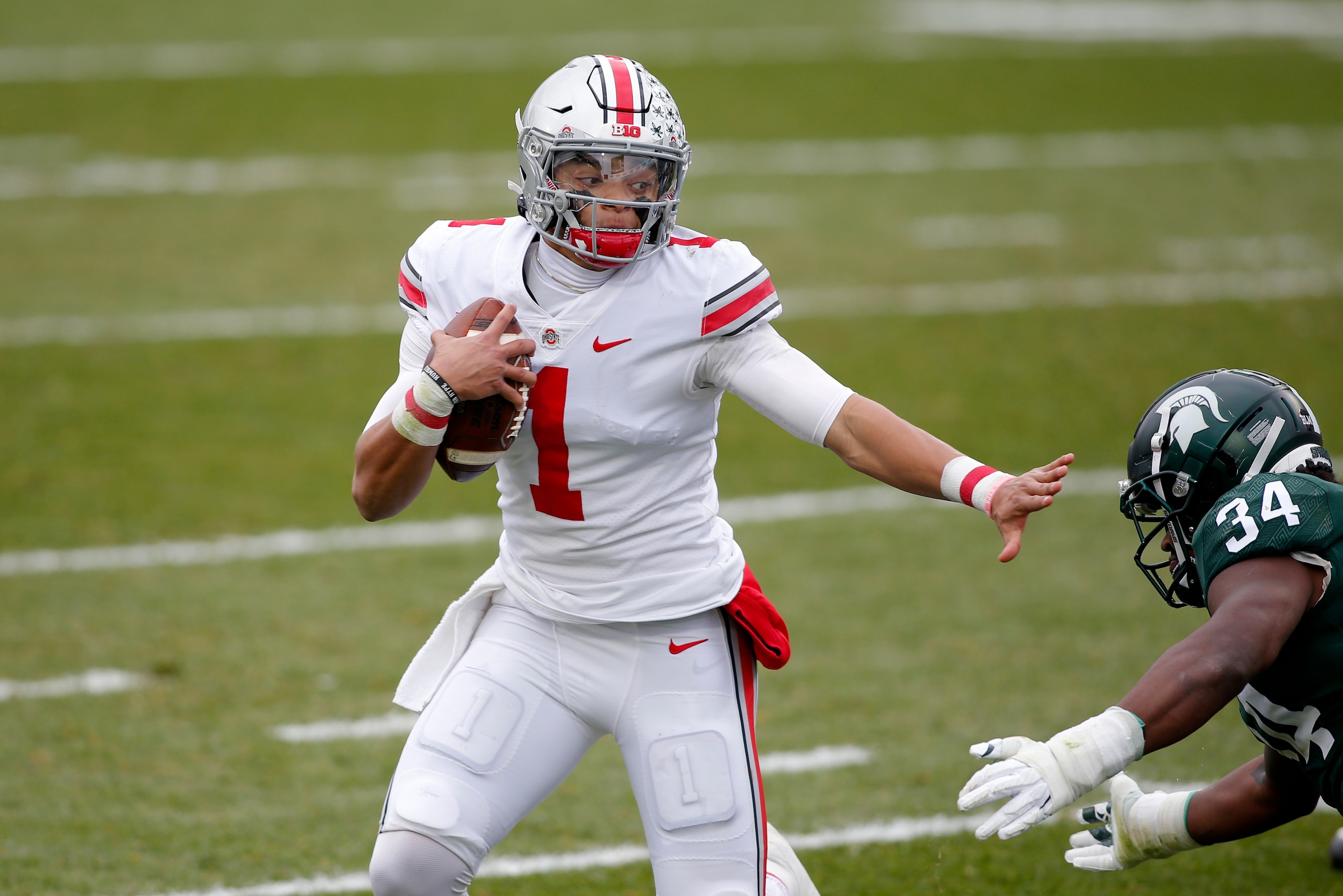 Ohio State QB Justin Fields Ohio State QB Justin Fields