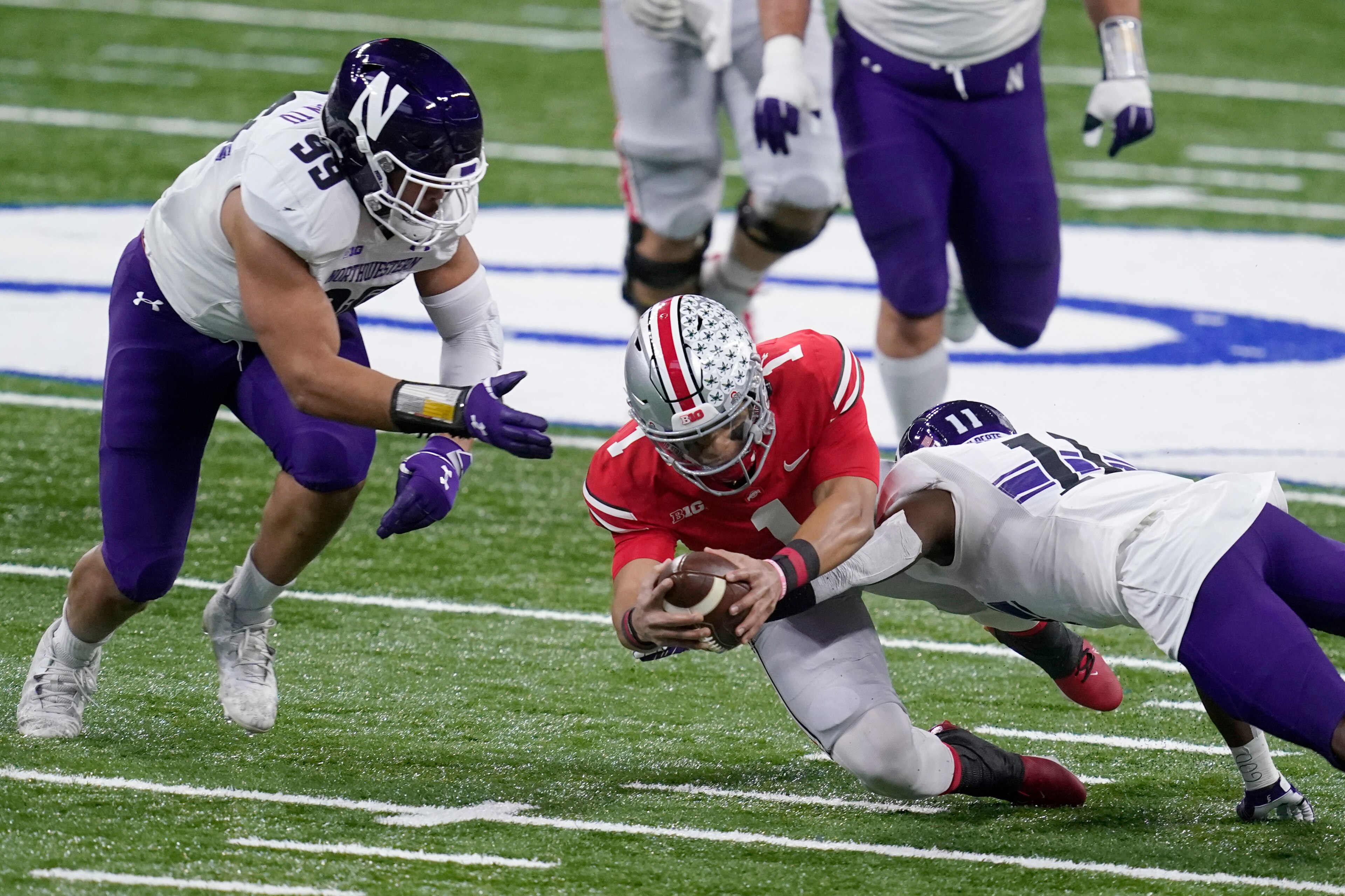 Ohio State quarterback Justin Fields Ohio State quarterback Justin Fields