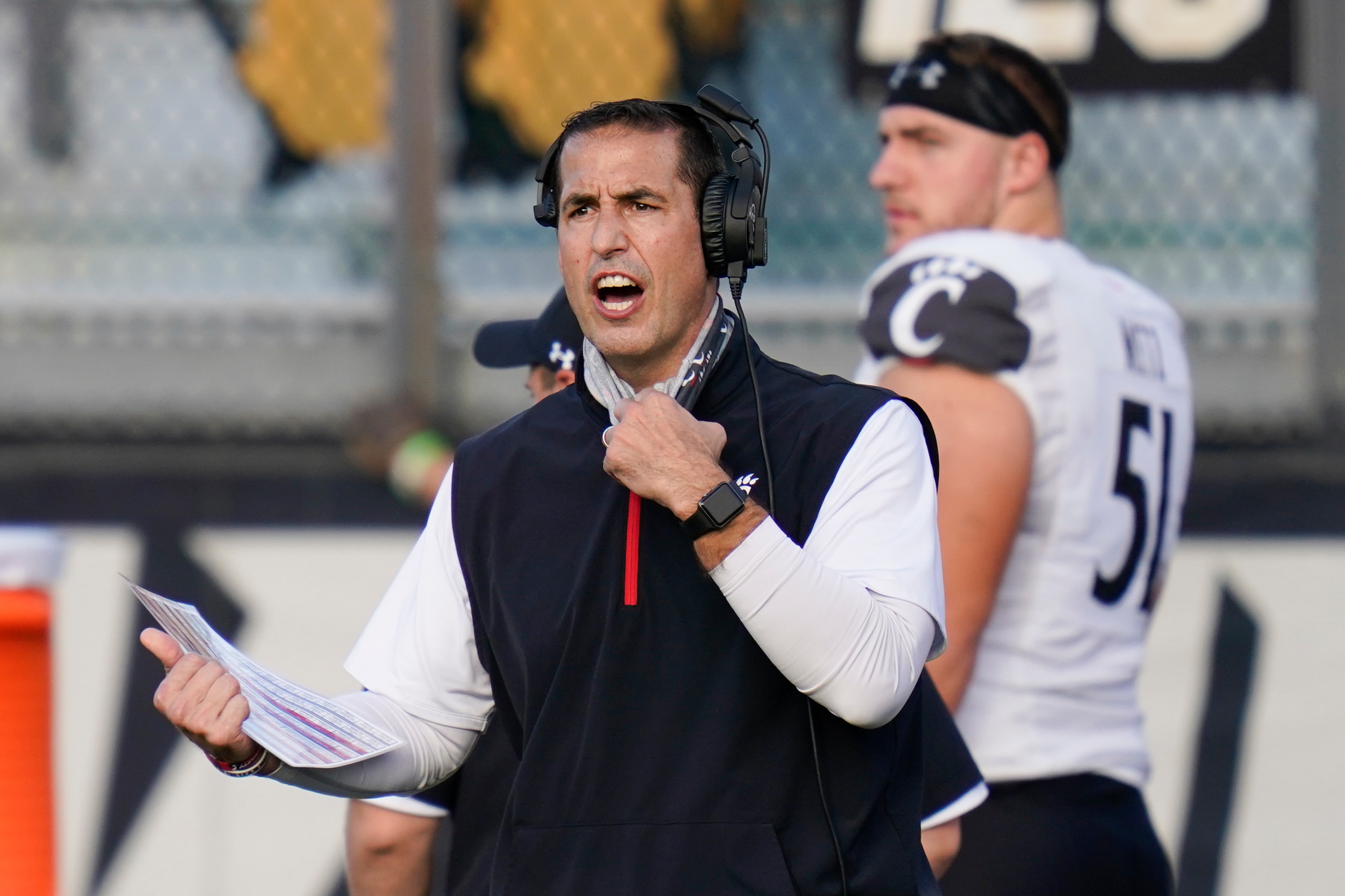 Cincinnati coach Luke Fickell