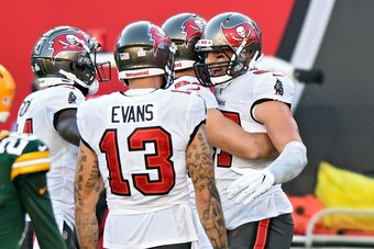 Tampa Bay Buccaneers wideout Mike Evans (No. 13)