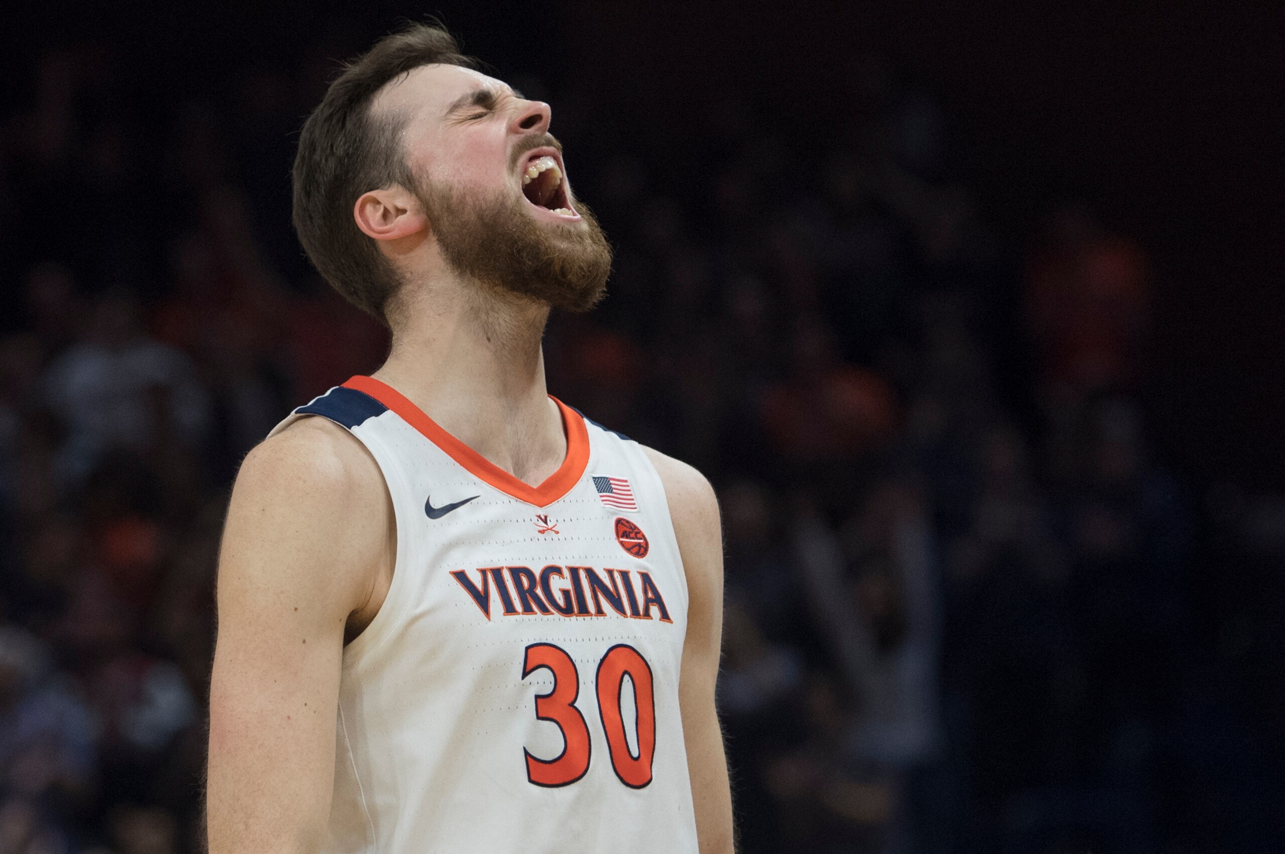 Virginia's Jay Huff Virginia's Jay Huff