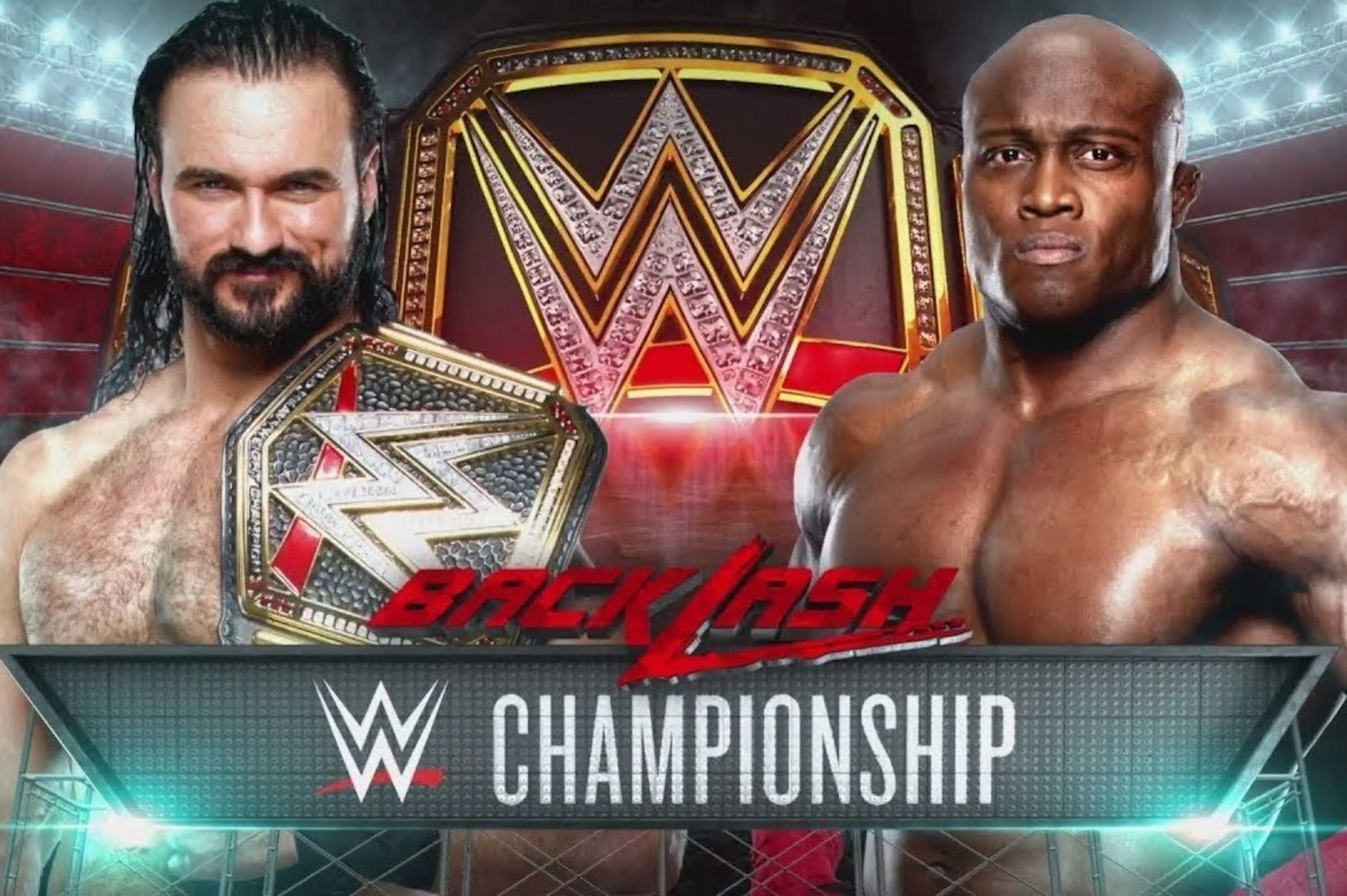 There will definitely be backlash if the event after WrestleMania is this match again with Lashley trying to win back the title.