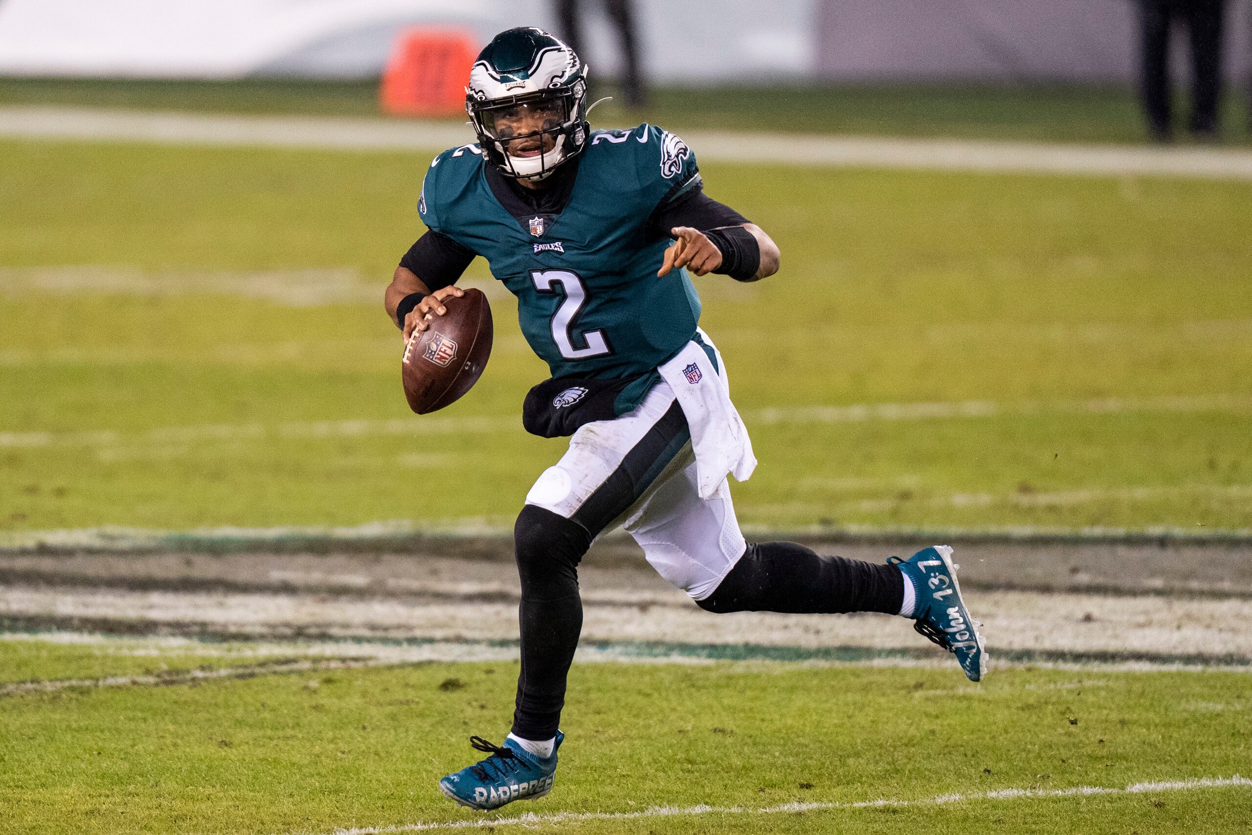 Philadelphia Eagles quarterback Jalen Hurts Philadelphia Eagles quarterback Jalen Hurts
