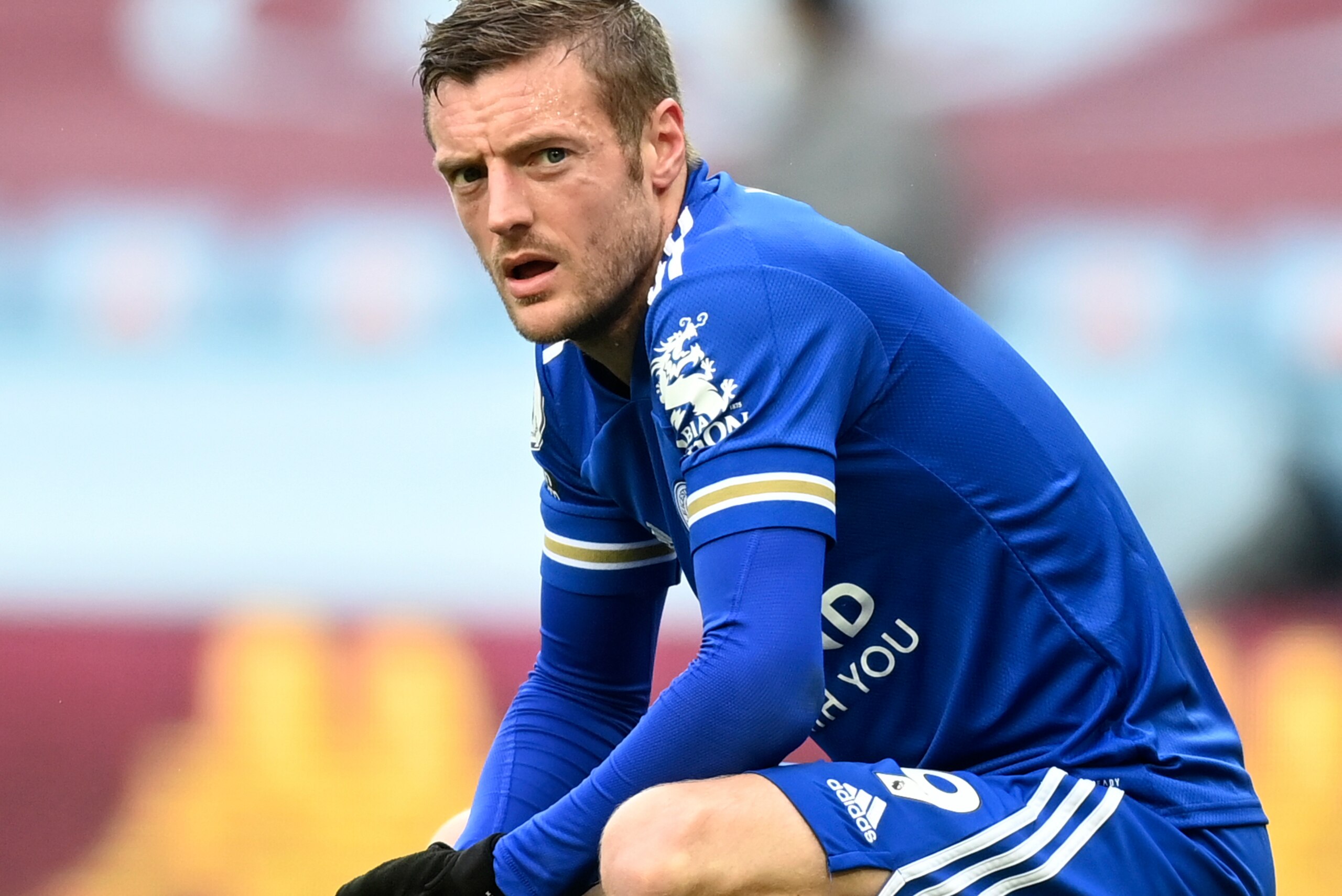 Not been the best run for Leicester's No. 9. Not been the best run for Leicester's No. 9.
