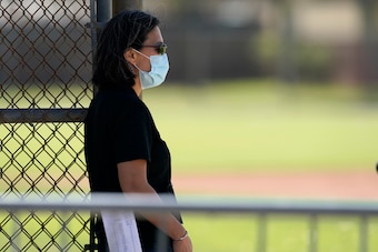 Kim Ng observes Marlins spring training ahead of her historic first season as General Manager.