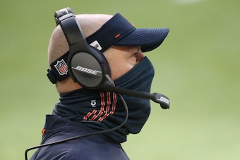 Chicago Bears head coach Matt Nagy