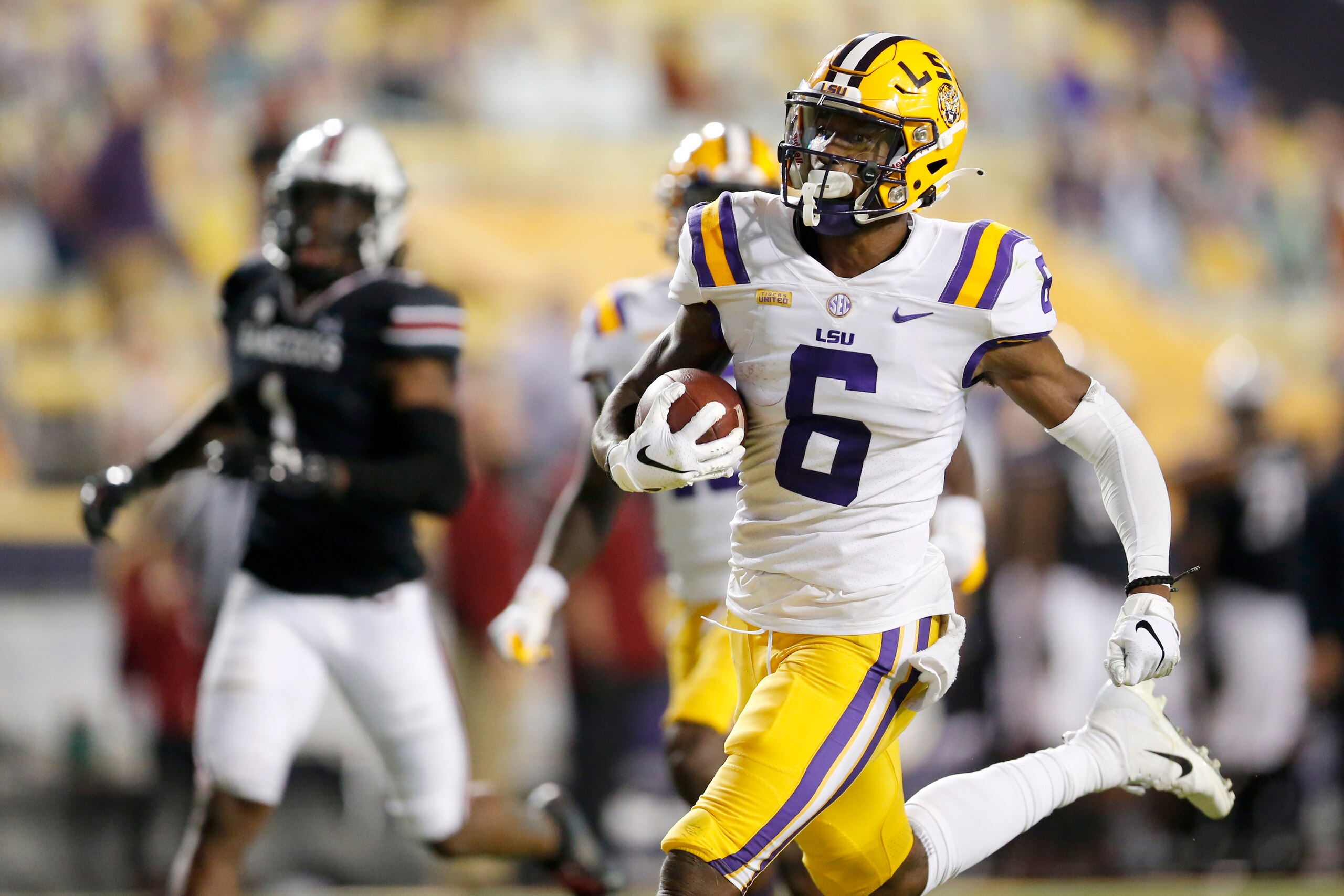 LSU wide receiver Terrace Marshall Jr.