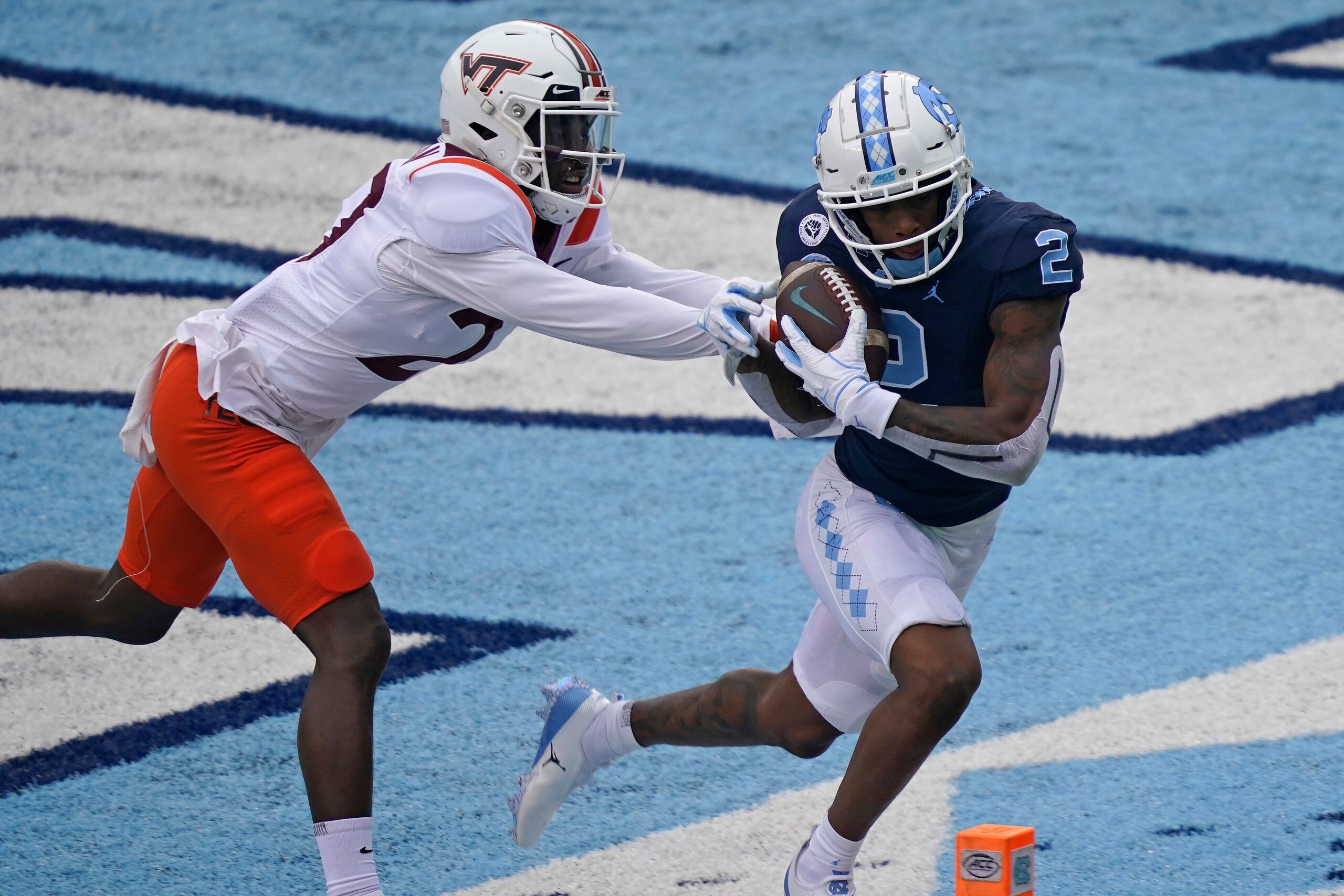 North Carolina wide receiver Dyami Brown