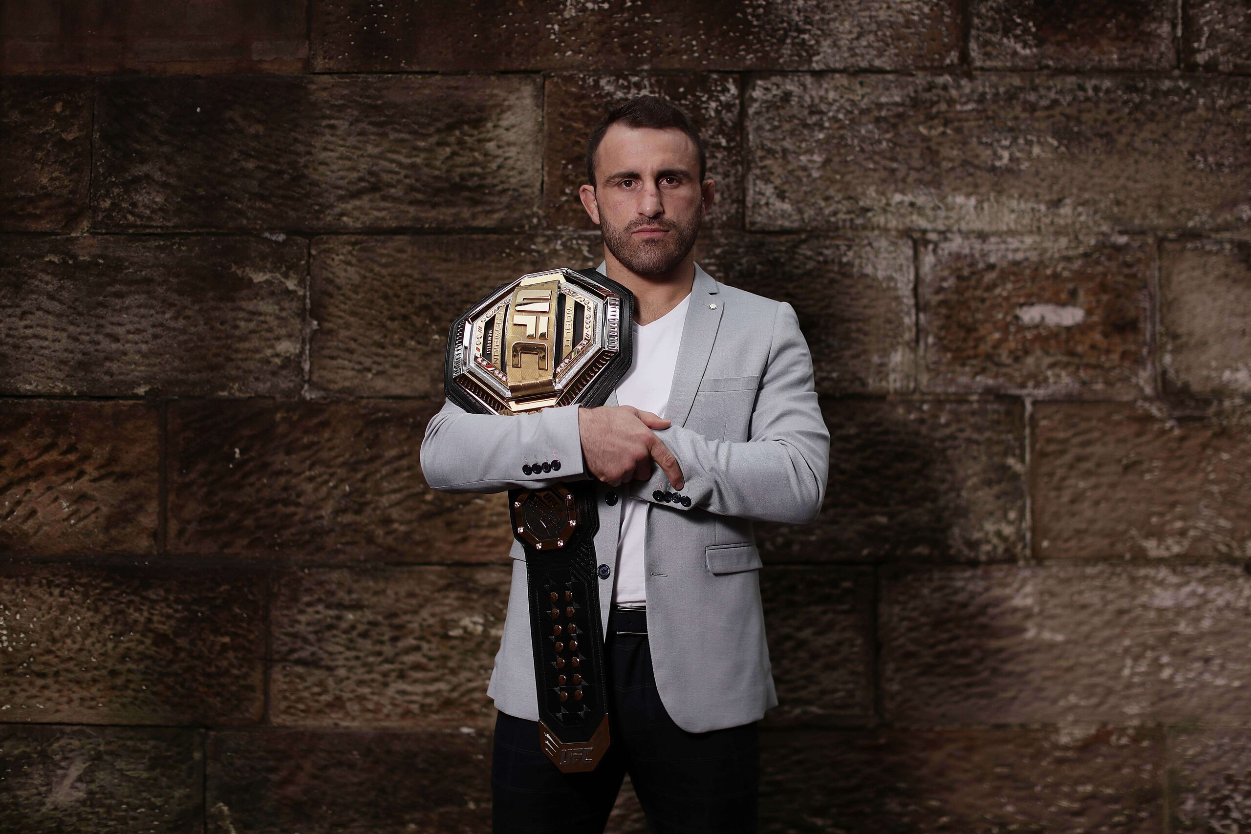 Featherweight champ and TUF coach Alex Volkanovski