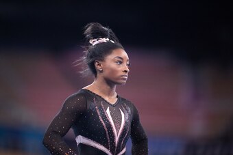 Biles in Tokyo preparing to increase her Olympic medal haul.