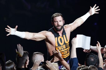 PARIS, FRANCE - MAY 19:  Zack Ryder attends WWE Live AccorHotels Arena Popb Paris Bercy on May 19, 2018 in Paris, France.  (Photo by Sylvain Lefevre/Getty Images)