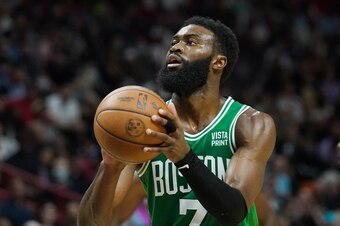 Rival executives expect the Boston Celtics to consider dispensing with Jaylen Brown if the team continues its run of mediocrity.