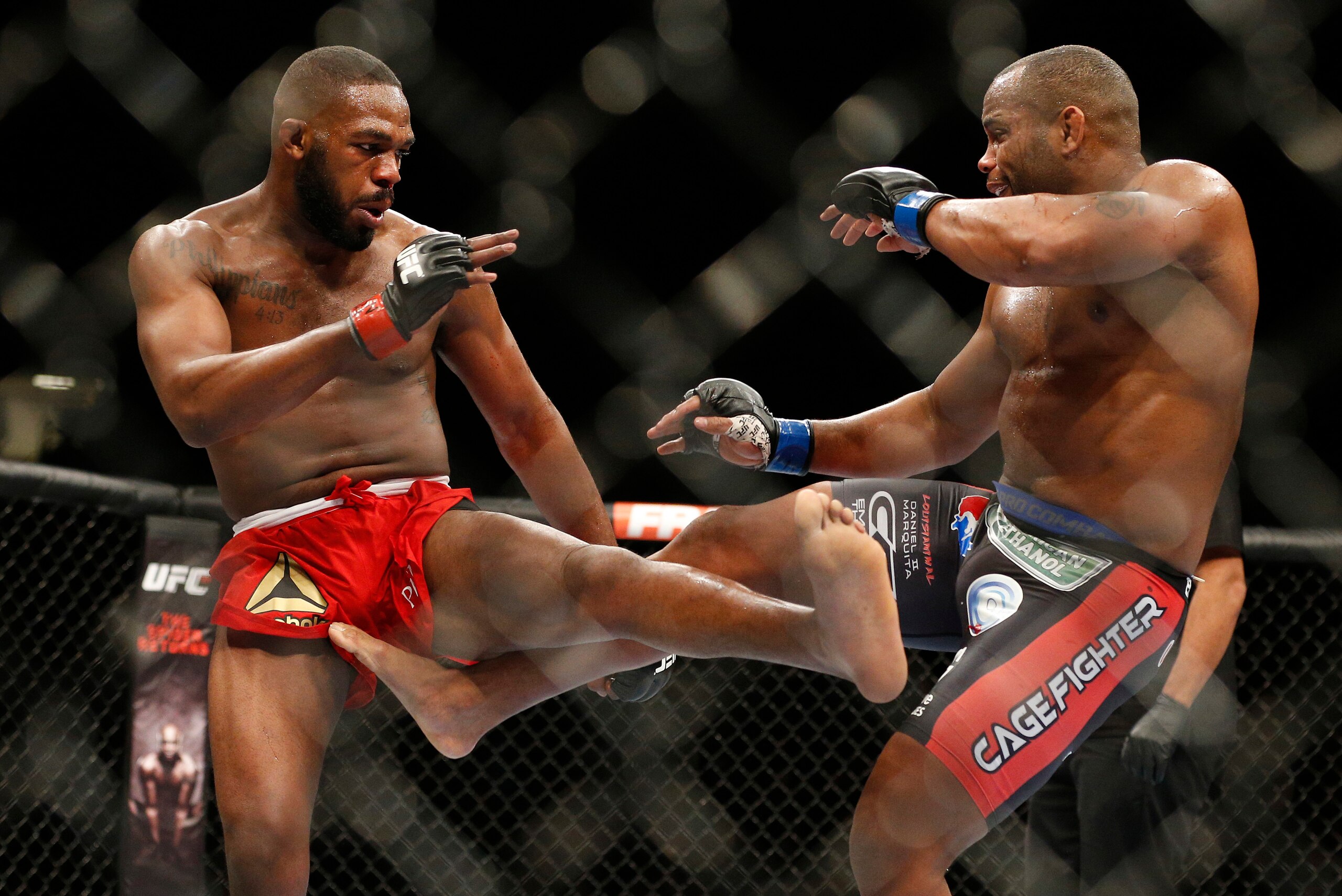 Jones (left) and Cormier