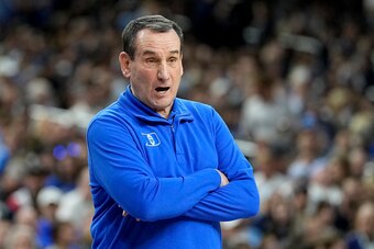 Duke's Mike Krzyzewski