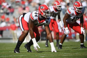 Georgia edge-rusher Travon Walker