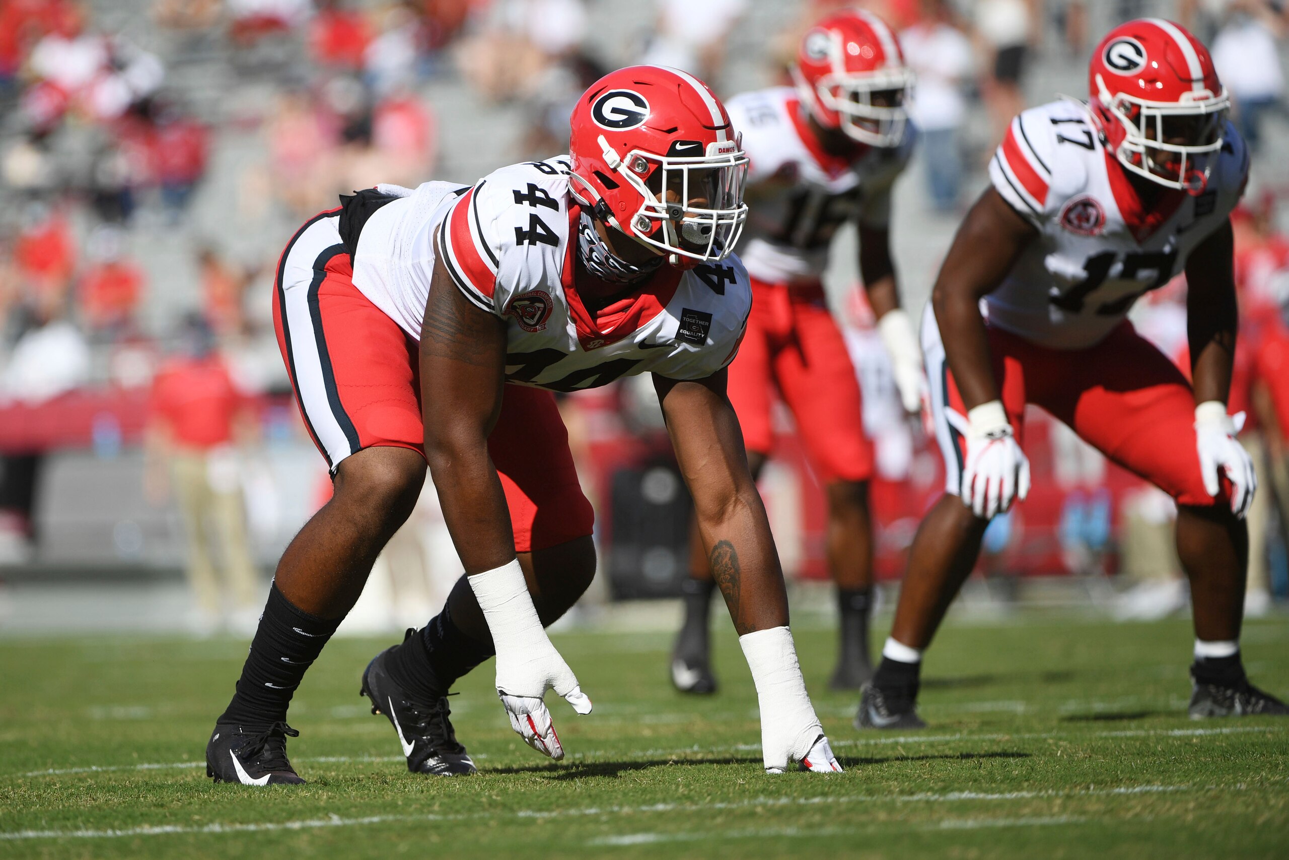 Georgia edge-rusher Travon Walker