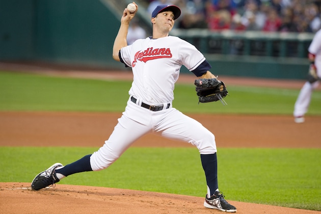 CLEVELAND, OH - SEPTEMBER 24: Starting pitcher Ubaldo Jimenez