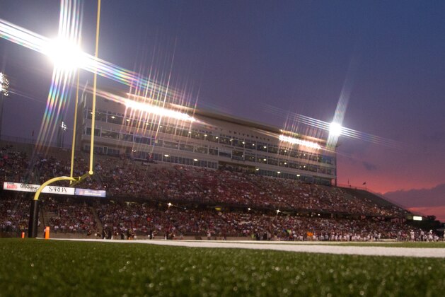 Aug 31, 2013; Troy, AL, USA;  A general view of Veterans Memorial Stadium during the game between Uab Balzers and troy Trojans. Mandatory Credit: Marvin Gentry-USA TODAY Sports