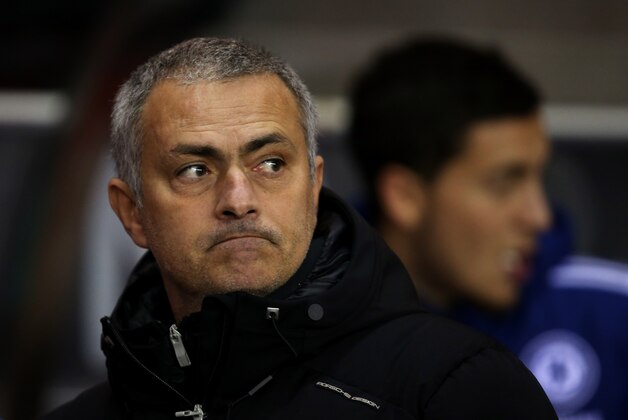 SUNDERLAND, ENGLAND - DECEMBER 17:  Jose Mourinho manager of Chelsea looks on during the Capital One Cup Quarter-Final match between Sunderland and Chelsea  at Stadium of Light on December 17, 2013 in Sunderland, England.  (Photo by Jan Kruger/Getty Images)