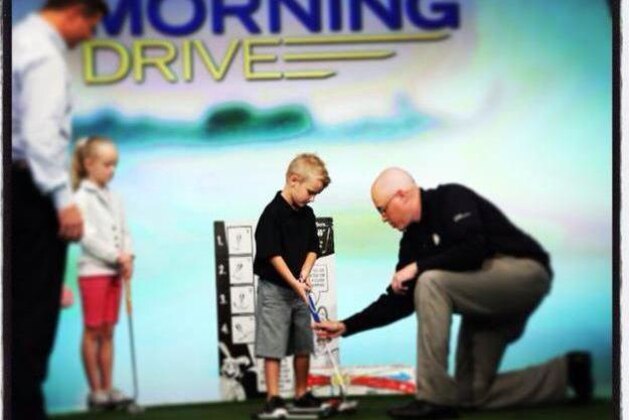 Little Linksters Brendon Elliott was featured on Morning Drive in 2013.