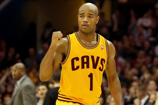 CLEVELAND, OH - DECEMBER 20: Jarrett Jack #1 of the Cleveland Cavaliers reacts after a play in the fourth quarter against the Milwaukee Bucks at Quicken Loans Arena on December 20, 2013 in Cleveland, Ohio. NOTE TO USER: User expressly acknowledges and agrees that, by downloading and/or using this photograph, user is consenting to the terms and conditions of the Getty Images License Agreement. (Photo by Mike Lawrie/Getty Images) CLEVELAND, OH - DECEMBER 20: Jarrett Jack #1 of the Cleveland Cavaliers reacts after a play in the fourth quarter against the Milwaukee Bucks at Quicken Loans Arena on December 20, 2013 in Cleveland, Ohio. NOTE TO USER: User expressly acknowledges and agrees that, by downloading and/or using this photograph, user is consenting to the terms and conditions of the Getty Images License Agreement. (Photo by Mike Lawrie/Getty Images)