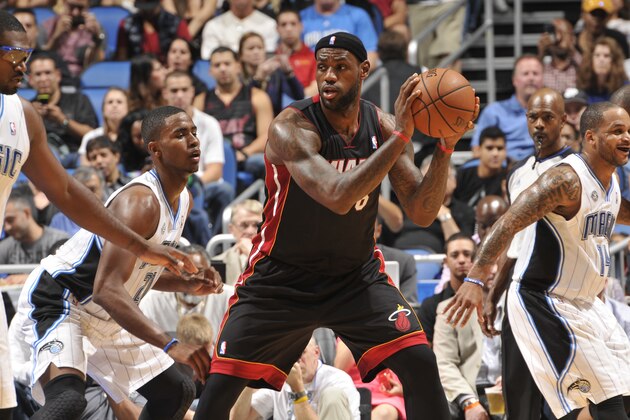 ORLANDO, FL - NOVEMBER 20:  LeBron James