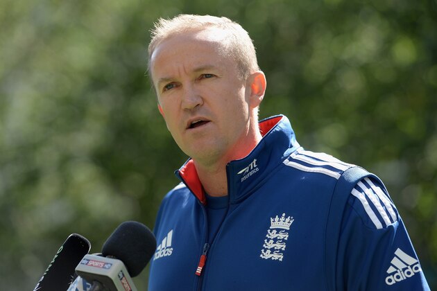 MELBOURNE, AUSTRALIA - DECEMBER 30: England Test cricket coach Andy Flower speaks to the media during a press conference on December 30, 2013 in Melbourne, Australia. (Photo by Gareth Copley/Getty Images) MELBOURNE, AUSTRALIA - DECEMBER 30: England Test cricket coach Andy Flower speaks to the media during a press conference on December 30, 2013 in Melbourne, Australia. (Photo by Gareth Copley/Getty Images)