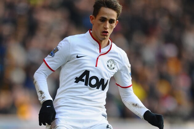 HULL, ENGLAND - DECEMBER 26: Adnan Januzaj of Manchester United in action during the Barclays Premier League match between Hull City and Manchester United at KC Stadium on December 26, 2013 in Hull, England.  (Photo by Laurence Griffiths/Getty Images)