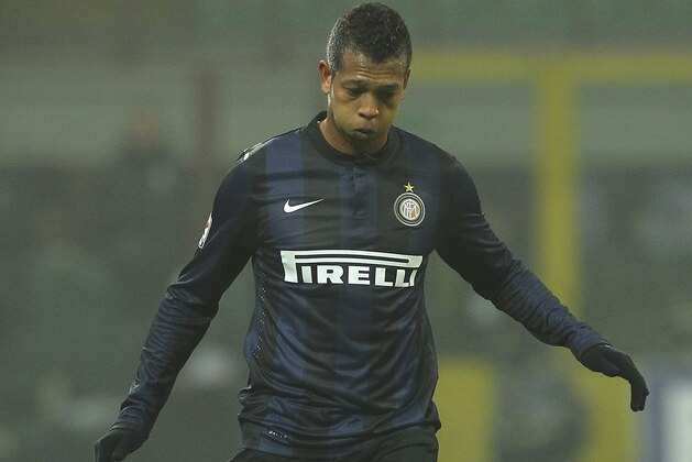 MILAN, ITALY - DECEMBER 08:  Vasquez Fredy Alejandro Guarin of FC Internazionale Milano in action during the Serie A match between FC Internazionale Milano and Parma FC at Stadio Giuseppe Meazza on December 8, 2013 in Milan, Italy.  (Photo by Marco Luzzani/Getty Images)