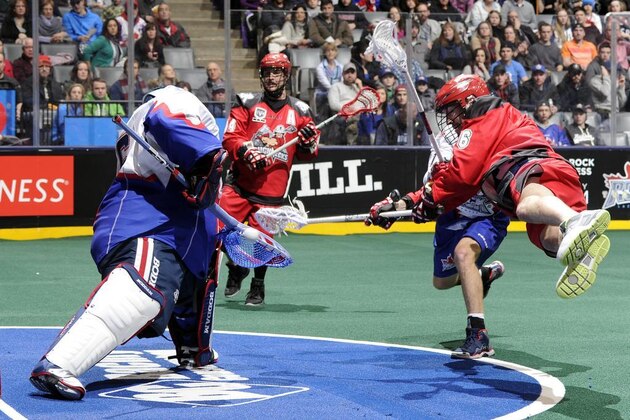 Thrills and spills are the order of the day in the NLL.