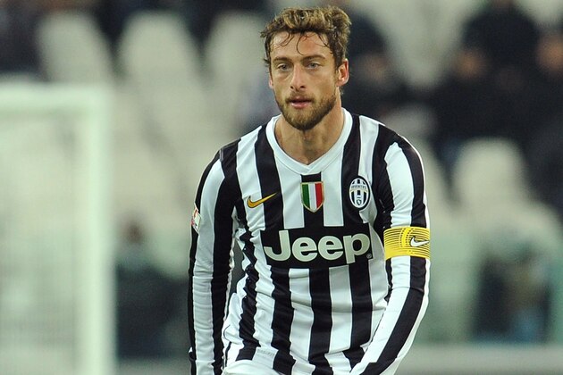 TURIN, ITALY - DECEMBER 18:  Claudio Marchisio of Juventus in action during the Tim Cup match between Juventus and US Avellino at Juventus Arena on December 18, 2013 in Turin, Italy.  (Photo by Valerio Pennicino/Getty Images)