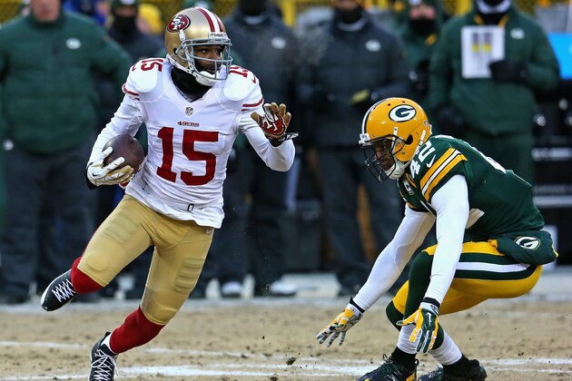 GREEN BAY, WI - JANUARY 05:  Michael Crabtree