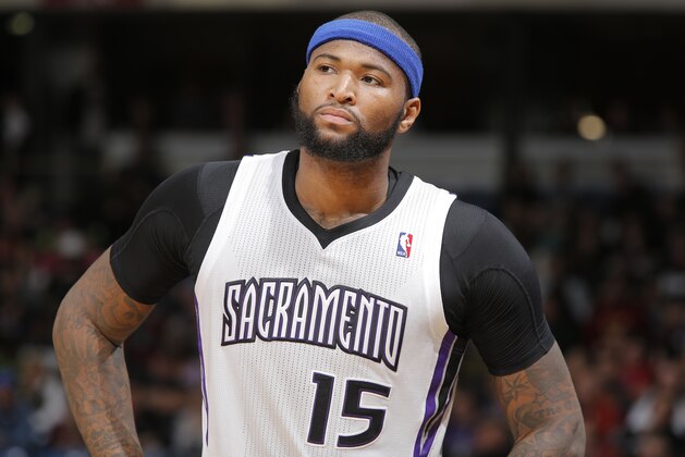 SACRAMENTO, CA - JANUARY 4: DeMarcus Cousins #15 of the Sacramento Kings in a game against the Charlotte Bobcats on January 4, 2014 at Sleep Train Arena in Sacramento, California. NOTE TO USER: User expressly acknowledges and agrees that, by downloading and or using this photograph, User is consenting to the terms and conditions of the Getty Images Agreement. Mandatory Copyright Notice: Copyright 2014 NBAE (Photo by Rocky Widner/NBAE via Getty Images)