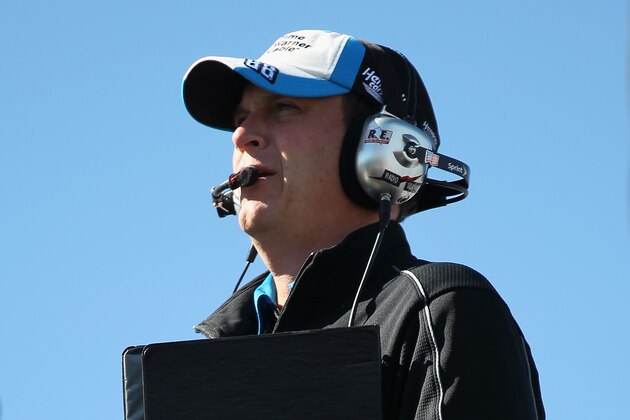 JOLIET, IL - SEPTEMBER 14: Steve Letarte, crew chief for the