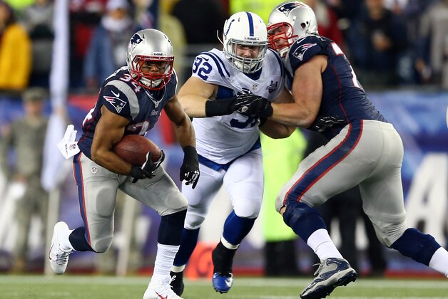 FOXBORO, MA - JANUARY 11:   Shane Vereen