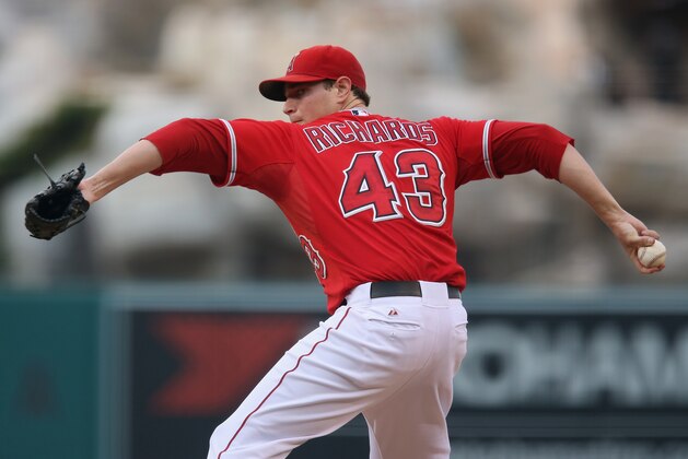 ANAHEIM, CA - SEPTEMBER 02:  Garrett Richards