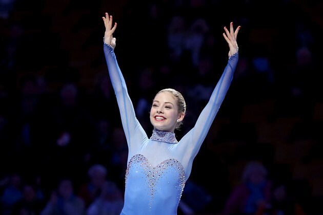 BOSTON, MA - JANUARY 11: Gracie Gold takes a curtain call after winning the ladies competition at the Prudential U.S. Figure Skating Championships at TD Garden on January 11, 2014 in Boston, Massachusetts. (Photo by Matthew Stockman/Getty Images) BOSTON, MA - JANUARY 11: Gracie Gold takes a curtain call after winning the ladies competition at the Prudential U.S. Figure Skating Championships at TD Garden on January 11, 2014 in Boston, Massachusetts. (Photo by Matthew Stockman/Getty Images)