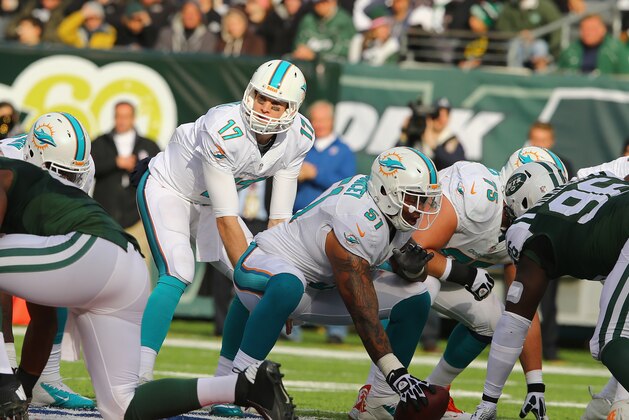 EAST RUTHERFORD, NJ - DECEMBER 01:   Ryan Tannehill