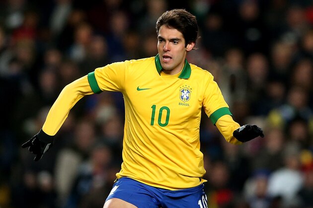 LONDON, ENGLAND - MARCH 25: Kaka of Brazil during an International Friendly between Brazil and Russia at Stamford Bridge on March 25, 2013 in London, England. (Photo by Scott Heavey/Getty Images) LONDON, ENGLAND - MARCH 25: Kaka of Brazil during an International Friendly between Brazil and Russia at Stamford Bridge on March 25, 2013 in London, England. (Photo by Scott Heavey/Getty Images)